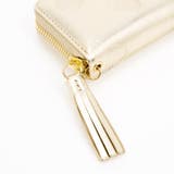 ペルケ perche / ドット型押し・ジャバラチャームウォレットショルダー | UNBILLION | 詳細画像6 