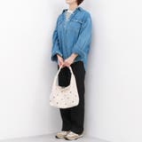 カシュカシュ cachecache / 三つ編みハンドルドット刺繍トート | UNBILLION | 詳細画像6
