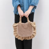 カシュカシュ / 下がりリボンエコファーコンビラウンドトート | UNBILLION | 詳細画像2 