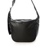 ブラック | カシュカシュ cachecache / レザータッチソフトショルダーバッグ | UNBILLION