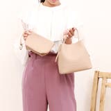 カシュカシュ cachecache / シボ合皮ミニバゲットバッグ | UNBILLION | 詳細画像2