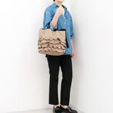 カシュカシュ cachecache / ナイロンフリル2wayトートバッグ | UNBILLION | 詳細画像2