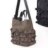 カシュカシュ cachecache / ナイロンフリル2wayトートバッグ | UNBILLION | 詳細画像5