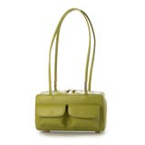 ライトグリーン | カシュカシュ / ダブルポケットロングハンドルボストンバッグ | UNBILLION