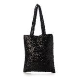 ブラック | カシュカシュ cachecache / スパンコールトートバッグバッグ | UNBILLION
