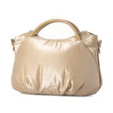 ベージュ | カシュカシュ cachechche / ソフトメタリック2wayミニトート | UNBILLION