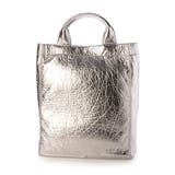 シルバー | カシュカシュ cachecache / タテ型ショッパートートバッグ | UNBILLION