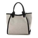 ブラック | カシュカシュ cachecache / ノットハンドルエルガリートートバッグ | UNBILLION