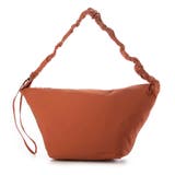 ダークオレンジ | カシュカシュ cachecache / ドロストギャザーショルダーバッグ | UNBILLION