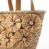 カシュカシュ cachecache / ラフィアフラワー付カゴバッグ | UNBILLION | 詳細画像16 