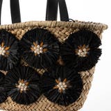 カシュカシュ cachecache / ラフィアフラワー付カゴバッグ | UNBILLION | 詳細画像24 