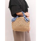 カシュカシュ cachecache / 下がりリボン柄編みトート | UNBILLION | 詳細画像7