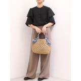 カシュカシュ cachecache / 下がりリボン柄編みトート | UNBILLION | 詳細画像8