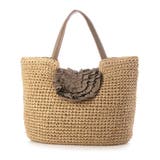 ブラウン | カシュカシュ cachecache / フリルフラップクロッシェトート | UNBILLION