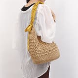 カシュカシュ / ドロストギャザーハンドル柄編2wayトート | UNBILLION | 詳細画像16