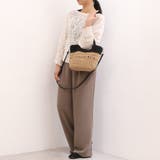 カシュカシュ cachecache / 切替柄編2wayミニトート | UNBILLION | 詳細画像3 