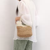 カシュカシュ cachecache / 切替柄編2wayミニトート | UNBILLION | 詳細画像7 