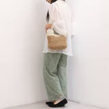 カシュカシュ cachecache / 切替柄編2wayミニトート | UNBILLION | 詳細画像8 