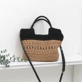 ブラック | カシュカシュ cachecache / 切替柄編2wayミニトート | UNBILLION