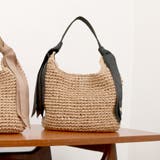 ブラック | カシュカシュ / 下がりグログランクロッシェ2wayミニトート | UNBILLION