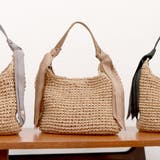 ブラウン | カシュカシュ / 下がりグログランクロッシェ2wayミニトート | UNBILLION