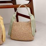 グリーン | カシュカシュ / 下がりグログランクロッシェ2wayミニトート | UNBILLION