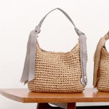 グレー | カシュカシュ / 下がりグログランクロッシェ2wayミニトート | UNBILLION