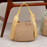 マスタード | カシュカシュ / 下がりグログランクロッシェ2wayミニトート | UNBILLION