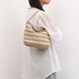 カシュカシュ / ボーダーコンビ編みワンハンドル2wayミニトート | UNBILLION | 詳細画像2 