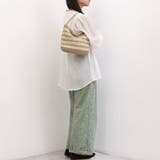 カシュカシュ / ボーダーコンビ編みワンハンドル2wayミニトート | UNBILLION | 詳細画像3 