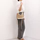 カシュカシュ / ボーダーコンビ編みワンハンドル2wayミニトート | UNBILLION | 詳細画像6 