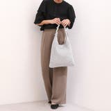 カシュカシュ cachecache / メタリックコードフリルハンドルトート | UNBILLION | 詳細画像2 