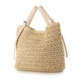 カシュカシュ cachecache / ベルトハンドル柄編トート | UNBILLION | 詳細画像3 