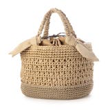 カシュカシュ cachecache / 下がりリボン切替編みトート | UNBILLION | 詳細画像20 