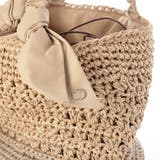 カシュカシュ cachecache / 下がりリボン切替編みトート | UNBILLION | 詳細画像25 