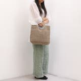 カシュカシュ cachecache / 柄編みベーシックトート | UNBILLION | 詳細画像6 