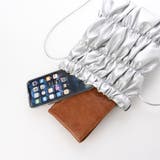 シルバー | カシュカシュ cachecache / シャーリング口金ショルダー | UNBILLION