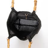 カシュカシュ cachecache / 雑材風バンブーハンドル手提げトート | UNBILLION | 詳細画像9