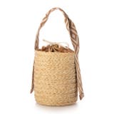 カシュカシュ / ジャガードテープハンドルラフィアバケツトート | UNBILLION | 詳細画像1