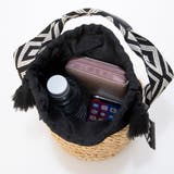 カシュカシュ / ジャガードテープハンドルラフィアバケツトート | UNBILLION | 詳細画像10