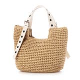 カシュカシュ cachecache / ドット刺繍ハンドル手編みトート | UNBILLION | 詳細画像2