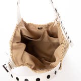 カシュカシュ cachecache / ドット刺繍ハンドル手編みトート | UNBILLION | 詳細画像4