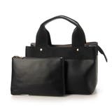ブラック | 【訳あり商品】カシュカシュ / テープディテール2wayパーテーショントート | UNBILLION