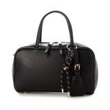 ブラック | カシュカシュ cachecache / チャーム付横長ボストン | UNBILLION