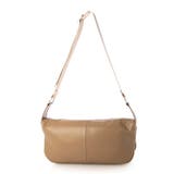 ベージュ | カシュカシュ cachecache / 横長ソフトショルダーバッグ | UNBILLION