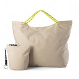 アイボリー | カシュカシュ cachecache / ウォッシャーナイロンパッカブルトート | UNBILLION