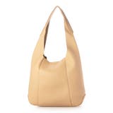 ベージュ | カシュカシュ cachecache / セミ合皮ホーボーバッグL | UNBILLION