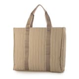 ベージュ | カシュカシュ cachecache / ボンディングスクエアビッグトート | UNBILLION