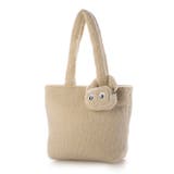 アイボリー | カシュカシュ cachecache / 目玉ポーチ付ファートート | UNBILLION