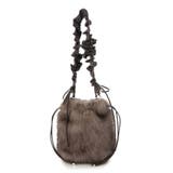 カシュカシュ cachecache / フリルショルダー付エコファー巾着バッグ | UNBILLION | 詳細画像9 